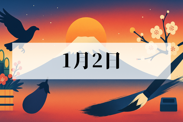 1月2日はなんの日？日本と世界の記念日・出来事・誕生日まとめ