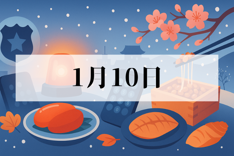 1月10日は何の日？語呂合わせ・記念日・誕生花・誕生日占いまで徹底紹介！